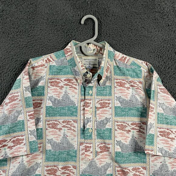 Vtg Detrich Varez X Reyn Spooner Shirt Mens XL Hawaiian Popover Button Down - Picture 2 of 9